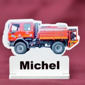 marque place couleur camion de pompier